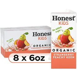 Honest Kids Strawberry Peachy Keen - 8-6 Fz