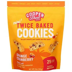 Cooper Street Cookies Orange Cranberry - 5 Oz
