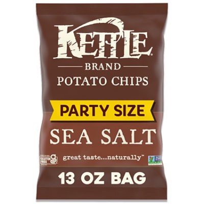 slide 1 of 7, Kettle Brand Sea Salt Kettle Potato Chips - 13 Oz, 13 oz