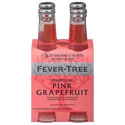 Fever-Tree Sparkling Pink Frapefruit Soda - 4-6.8 Fl. Oz.