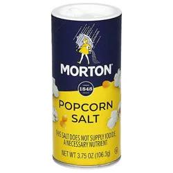 Morton Popcorn Salt - 3.75 Oz