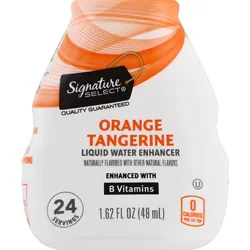 Signature Select Liq Water Enhancer Orange Tangerine - 1.62 Fz