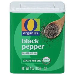 O Organics Coarse Ground Black Pepper - 4 Oz