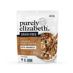 Purely Elizabeth Grain-Free Cinnamon Peanut Butter Granola - 8 Oz