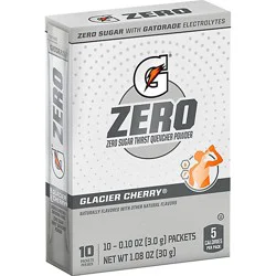 Gatorade Zero Powder Glacier Cherry - 10-.1 Oz