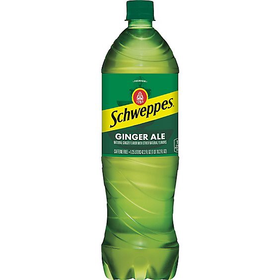 slide 1 of 1, Schweppes Ginger Ale - 1.25 Lt, 42.2 fl oz