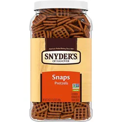 Snyder's Of Hanover Snaps Pretzels - 24 Oz