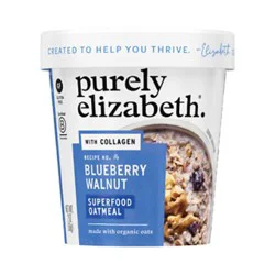 Purely Elizabeth Blueberry Walnut Collagen Protein Oats - 2 Oz