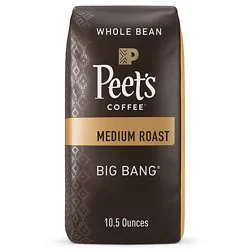 Peet's Coffee Big Bang Medium Roast Whole Bean Coffee Bag - 10.5 Oz