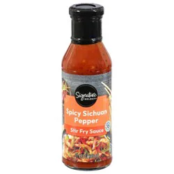 Signature Select Stir Fry Spicy Sichuan Pepper Sauce - 11.8 Fl. Oz.