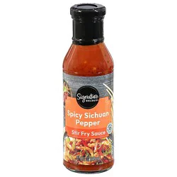 Signature Select Stir Fry Spicy Sichuan Pepper Sauce - 11.8 Fl. Oz.