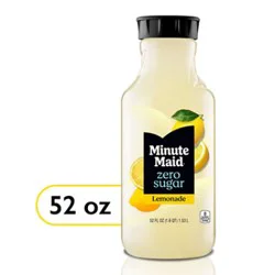 Minute Maid Zero Sugar Lemonade - 52 Fz