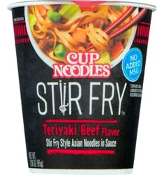 Nissin Cup Noodles Stir Fry Teriyaki Beef Unit - 3 Oz