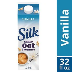 Silk Vanilla Oat Milk Coffee Creamer - 32 Fl. Oz.