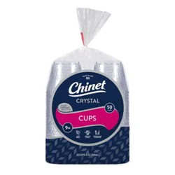 Chinet Cut Crystal 9 Oz Cup - 50 Ct