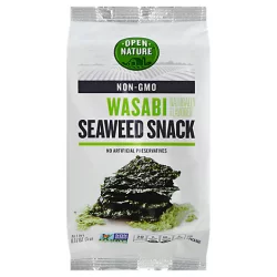 Open Nature Seaweed Snack Wasabi -.