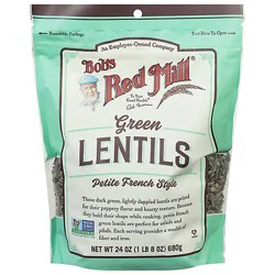 Bobs Red Mill Bean Lentil Green - 24 Oz