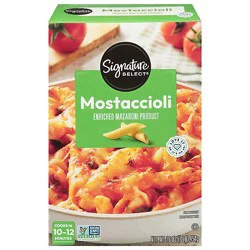 Signature Select Pasta Mostaccioli - 16 Oz