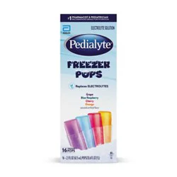 Pedialyte Freezer Pops Oral Electrolyte - 16-2.1 Fz