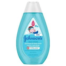 Johnsons Fresh & Clean Kids Shampoo & Wash - 13.6 Fz