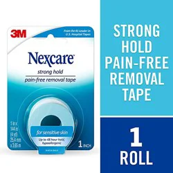 Nexcare Strong Hold Pain Free Removal Tape 1in X 4yds - Ea