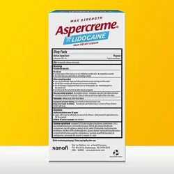 Aspercreme With Lidocaine No Mess Lavender Essential Oils - 2.5 Oz