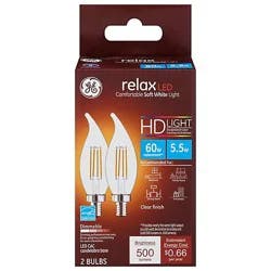 Ge 60w Eq Hd Relax - 2 Ct