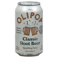 Olipop Prebiotic Classic Root Beer Soda Can - 12 Fl Oz