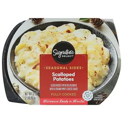 Signature Select A La Carte Side Scalloped Potatoes - 32 Oz