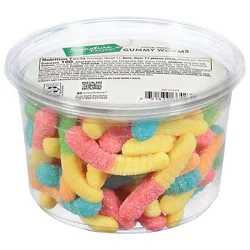 Gummy Sour Worms - 13 Oz