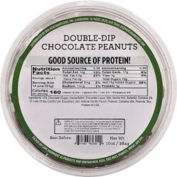 Chocolate Double-Dipped Peanuts - 10 Oz