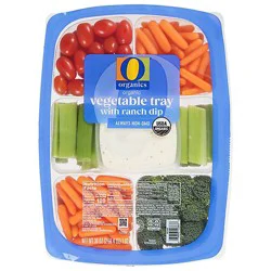 O Organics Veggie Tray With Dip - 36 Oz