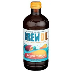 Brew Dr. Kombucha Island Mango - 14 Fl. Oz.