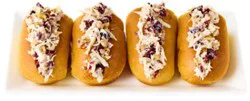 Readymeals Cranberry Walnut Chicken Salad Finger Sandwich 4pk - Ready2eat - Each