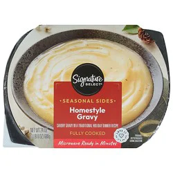 Signature Select A La Carte Side Homestyle Gravy - 24 Oz
