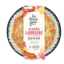 La Terra Fina Classic Lorraine Quiche - 23 Oz