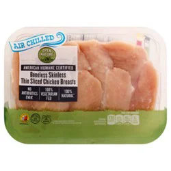 Open Nature Boneless Skinless All Natural Chicken Breast - 1 Lb