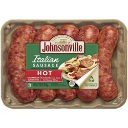 Johnsonville Hot Italian Pork Sausage - 19 Oz