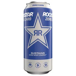 Rockstar Zero Carb Energy Drink - 16 Fl. Oz.