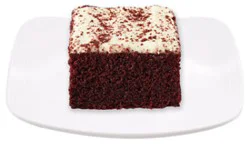 Red Velvet With Cake Crumb Cake Slice - Each