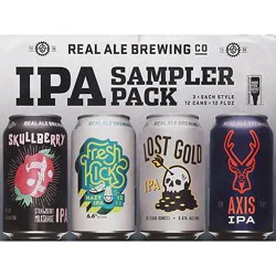 Real Ale Ipa Sampler In Cans - 12-12 Fl. Oz.