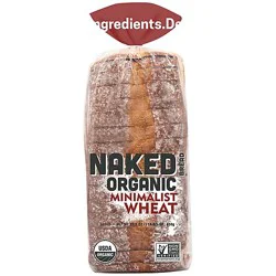 Naked Bread Organic Sandwich Bread Minimalist Wheat - 22.5 Oz