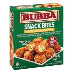 Bubba Cheesy Chicken Jalapeno Snack Bites - 10.5 Oz