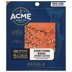 Acme Smoked Fish Co Everything Smoked Bagel Pre-Sliced Smoked Salmon - 4 Oz