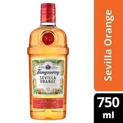 Tanqueray Distilled Gin With Natural Flavors And Certified Colors Sevilla Orange - 750 Ml