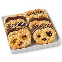 Chocolate Covered Fall Pretzels - Each