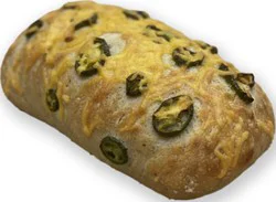 Jalapeno Herb & Cheese Focaccia Bread - Each