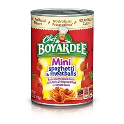 Chef Boyardee Mini Spaghetti And Meatballs - 14.5 Oz
