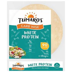 White Protein Carb Wise Wraps - 8.32 Oz