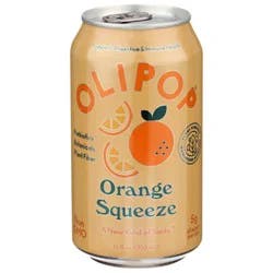Olipop Orange Squeeze Prebiotic Soda Can - 12 Fl Oz